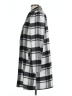 Love Tree 100% Polyester Plaid Gray Coat Size L - photo 5