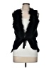 Lauren Vidal Solid Black Vest Size M - photo 1