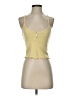 Essentials by Full Tilt 100% Cotton Yellow Tank Top Size XS - photo 1