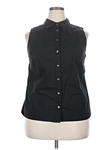 Banana Republic Sleeveless Button-Down Shirt (view 1)
