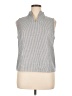 Unbranded Gray Sleeveless Button-Down Shirt Size XL - photo 1