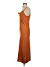 Wishlist 100% Polyester Solid Orange Casual Dress Size S - photo 5