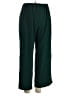 Shein 100% Polyester Solid Green Casual Pants Size XL - photo 1