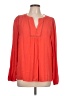 Gap 100% Rayon Red Long Sleeve Blouse Size L - photo 1