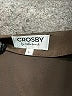 Crosby 100% Polyester Brown Short Sleeve Blouse Size L - photo 7
