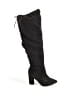 Just Fab Black Boots Size 9 - photo 1