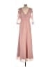 Assorted Brands 100% Polyester Pink Cocktail Dress Size XS - photo 2