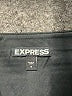 Express 100% Polyester Metallic Silver Casual Skirt Size 6 - photo 4
