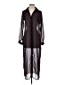 Young Threads Plaid Burgundy Casual Dress Size S - photo 1