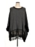 Joseph Ribkoff Gray Poncho Size XL - photo 1