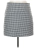 MNG Houndstooth Gray Casual Skirt Size S - photo 1