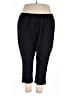 Roaman's Solid Black Active Pants Size 30 (estimated) - photo 1