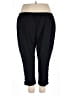 Roaman's Solid Black Active Pants Size 30 (estimated) - photo 2