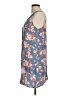 Volcom 100% Viscose Rayon Floral Blue Casual Dress Size 8 - photo 5