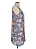 Volcom 100% Viscose Rayon Floral Blue Casual Dress Size 8 - photo 4
