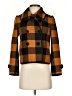 Ann Taylor LOFT Plaid Orange Wool Coat Size XS - photo 1