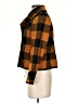 Ann Taylor LOFT Plaid Orange Wool Coat Size XS - photo 5