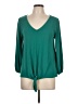 Green Envelope Green 3/4 Sleeve Top Size L - photo 1