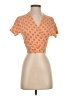 Imsy Orange Short Sleeve Blouse Size S (estimated) - photo 1