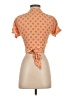 Imsy Orange Short Sleeve Blouse Size S (estimated) - photo 2