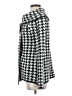 Ellen Tracy Houndstooth Silver Cardigan Size XS - photo 5