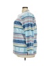 Bonnie Evans Print Blue Pullover Sweater Size 2X - photo 5