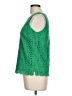 Talbots 100% Cotton Green Sleeveless Blouse Size 10 (petite) - photo 5