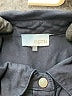 Ecru 100% Tencel Black Long Sleeve Button-Down Shirt Size M - photo 7