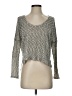 Soprano Metallic Gray Pullover Sweater Size XS - photo 1