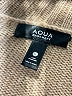 Aqua 100% Cashmere Stripes Tan Cashmere Pullover Sweater Size XL - photo 7