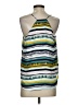 Ann Taylor LOFT Outlet 100% Polyester Yellow Tank Top Size S - photo 2