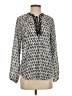 WAYF 100% Polyester Gray Long Sleeve Blouse Size XS - photo 1