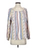Christopher & Banks White Long Sleeve Blouse Size P (petite) - photo 1
