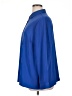J.Jill Solid Blue Long Sleeve Blouse Size XL - photo 5
