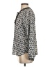 WAYF 100% Polyester Gray Long Sleeve Blouse Size XS - photo 5