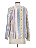 Christopher & Banks White Long Sleeve Blouse Size P (petite) - photo 2