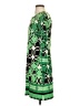 Ali Ro Print Green Casual Dress Size 4 - photo 5