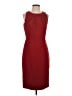 Talbots Solid Burgundy Cocktail Dress Size 4 - photo 1
