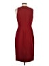 Talbots Solid Burgundy Cocktail Dress Size 4 - photo 2