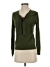 Talbots Green Long Sleeve Blouse Size S - photo 1