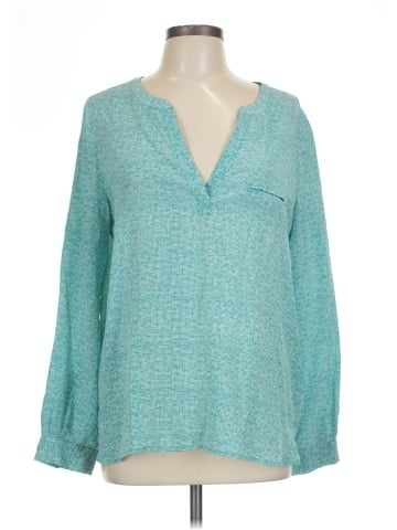 Joie Long Sleeve Silk Top (view 1)