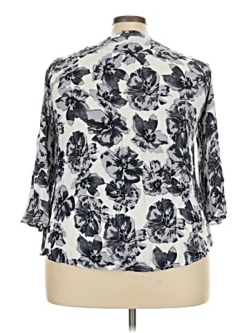 Monday Fun 3/4 Sleeve Blouse (view 2)