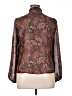 Crescent & Willough Paisley Brown Long Sleeve Blouse Size XL - photo 2