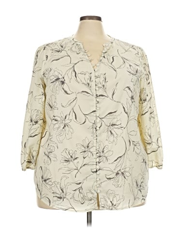 Monday Fun 3/4 Sleeve Blouse (view 1)