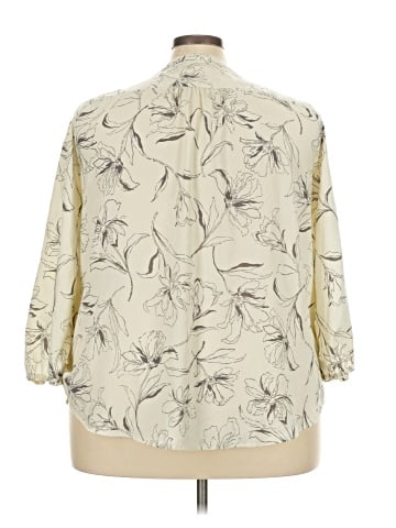 Monday Fun 3/4 Sleeve Blouse (view 2)