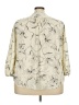 Monday Fun 100% Polyester Ivory 3/4 Sleeve Blouse Size 2X - photo 2