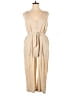 Old Navy 100% Tencel Solid Tan Jumpsuit Size XL - photo 1