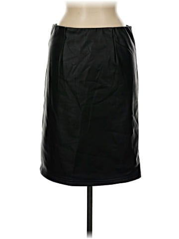 Ann Taylor LOFT Faux Leather Skirt (view 2)