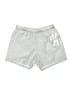 Justice 100% Polyester Graphic Silver Athletic Shorts Size 12 - photo 1
