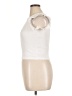 Francesca's Ivory Short Sleeve Top Size 14 - photo 5